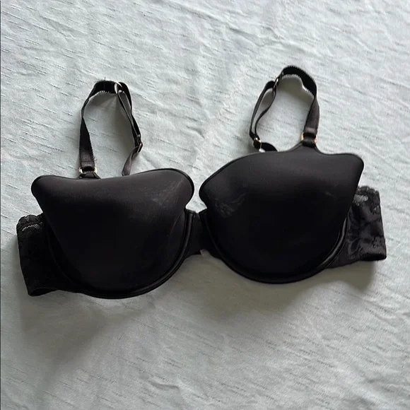 Sofia by Sofia Vergara Black T-Shirt Bras with Padded Cups 38 C - Picture 7 of 8
